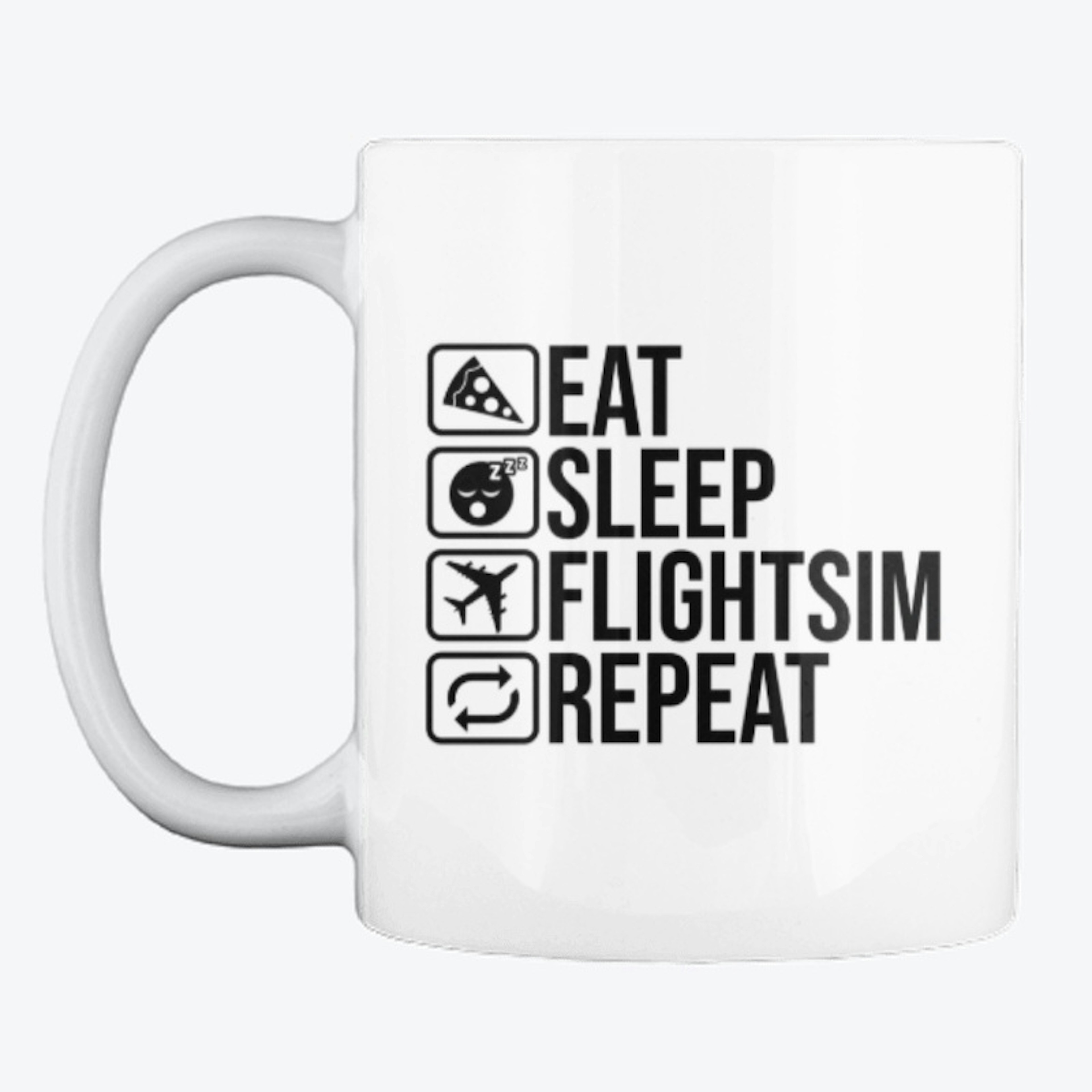 Eat Sleep Flightsim Repeat